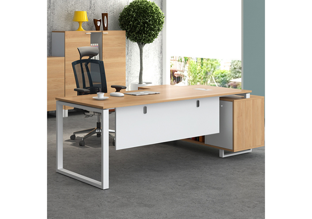 Bàn Giám Đốc Chân Sắt MN-TP02